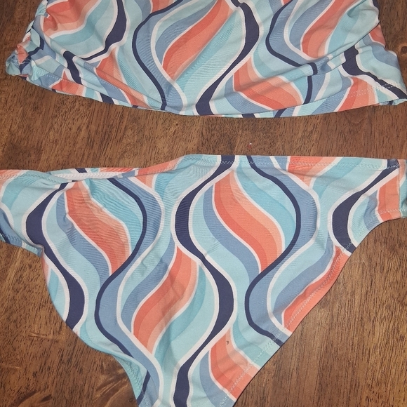 Helen Jon Del Rey Two Piece Lacuna Halter Swimsuit Size M - Picture 6 of 8